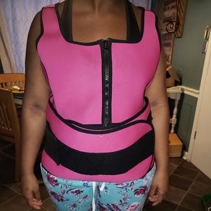 Workout sweat vest